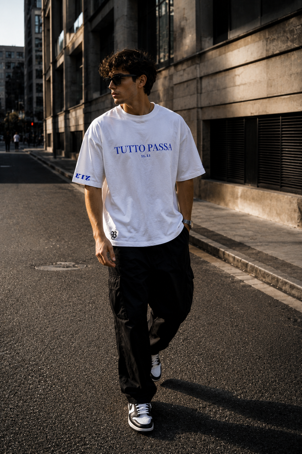 T SHIRT TUTTO PASSA BLUE